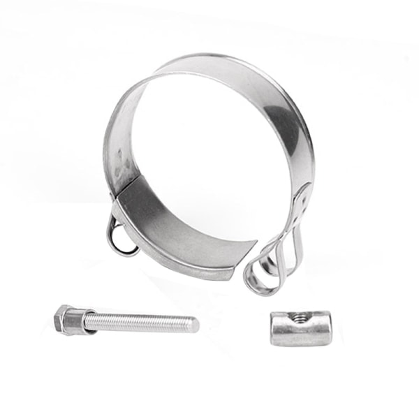 2 T-bolt slangeklemmer, justerbar diameterområde 26-28mm