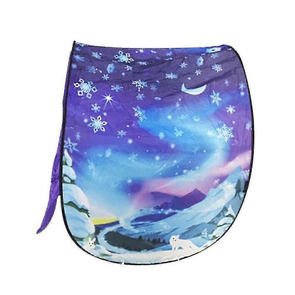 Fancy Dream Tents Børne Unicorn Space Foldbart Telt Indendørs Seng Hus Telt Winter
