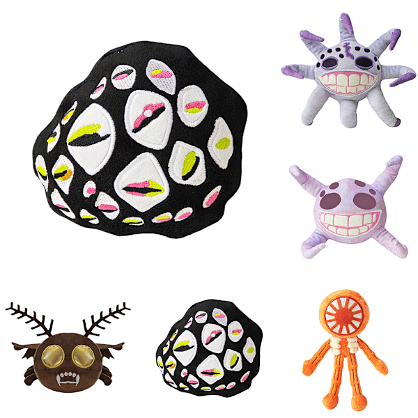 Doors Floor 2 Batmoths Plussjeleker Figurer, Horrorspill Batmoths Myk Stoffdukke, Morsomme Samleobjekter Julegave Halloween Bursdagsgave B