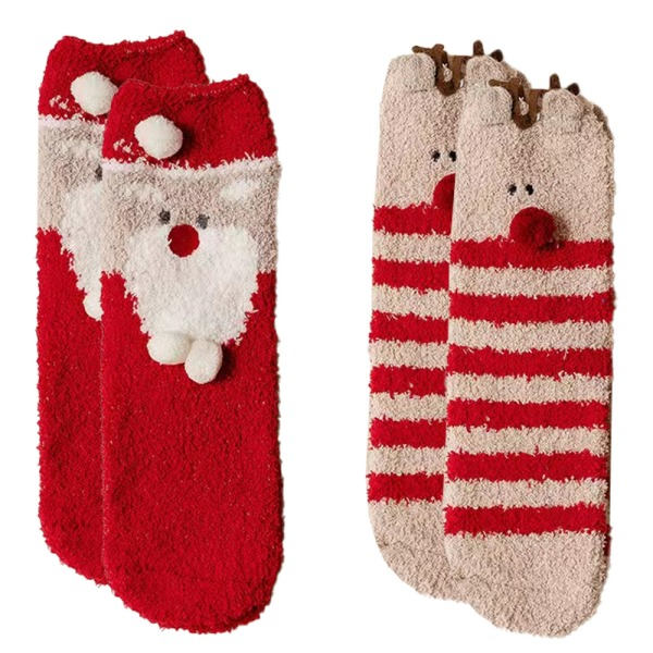 Julklappsstrumpor för flickor och pojkar, vinterstrumpor för barn