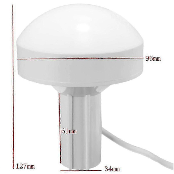 Fartygs GPS Aktiv Marin Navigationsantenn 10m Bnc Hankontakt