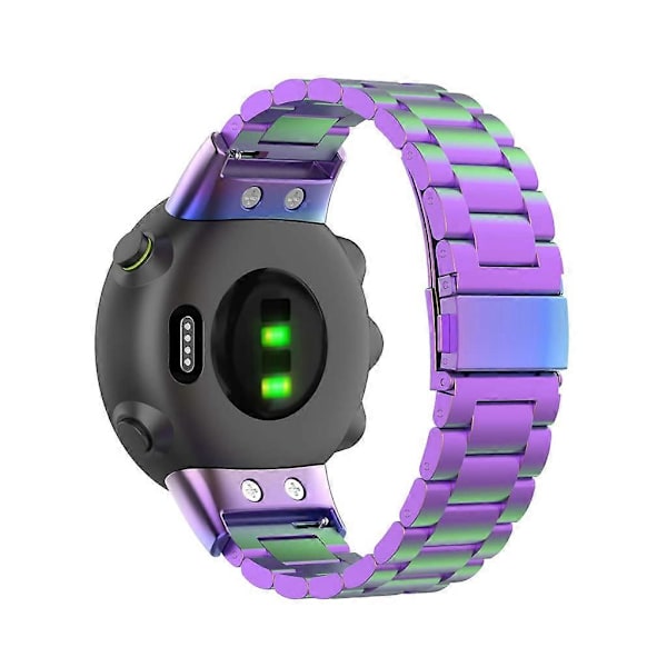 Rustfri stålrem til Forerunner 45 45S Swim 2 armbåndsur Colorful