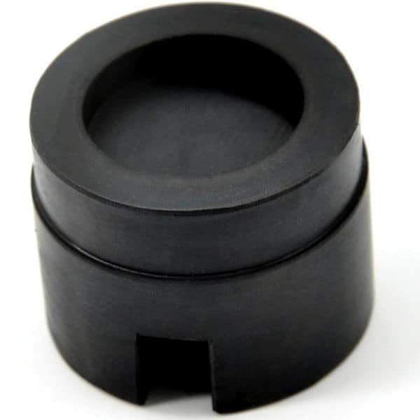 Gummi domkraftsskydd, klämma svetslyftadapter, svart