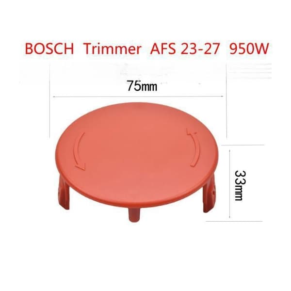 Sæt med 4 trådspoledæksler til Bosch AFS 23-37 buskrydder