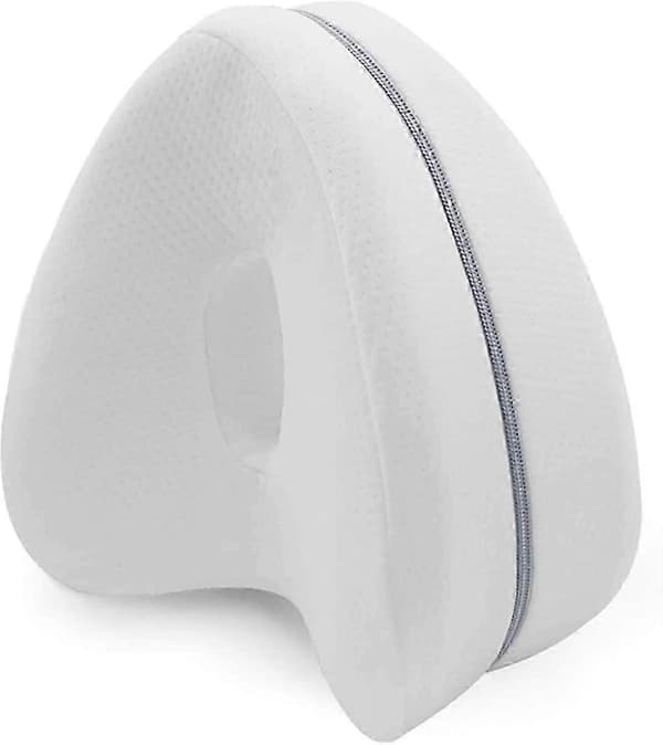 Benkudde Benstöd Benkuddar med Memory Foam Ortopedisk Kudde för Sidosovare