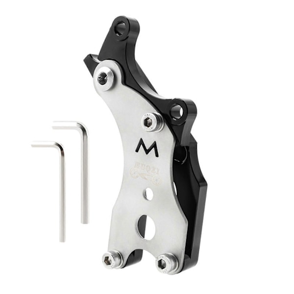 Sykkel Skivebrems Brakett Adapter Terrengsykkel Ramme Konverteringsholder Kit js Black