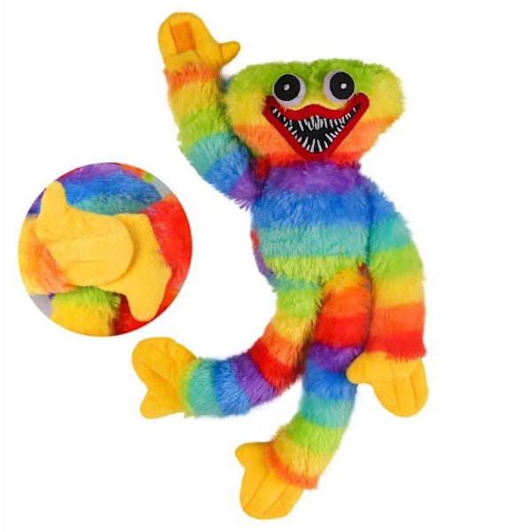 Huggy Wuggy -pehmolelu 24 Mallia 35-50cm Korkea Rainbow Huggy Regnbåge Huggy