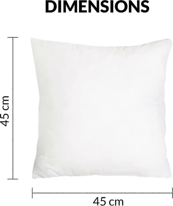 2-pack Extra Djupa Mattor 46x46 cm Matta Insats Fyllning Scatter