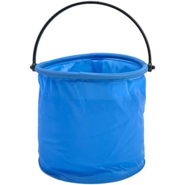 1,5l Vikbar Hink Mini Vikbar Vattenbehållare Multifunktionell Lätt Vikbar Vattenhink Blue