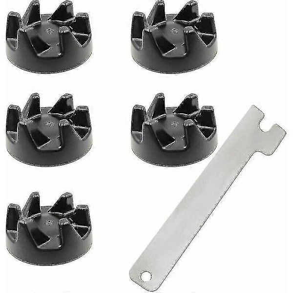 5-pak Mixer Gummi Kobling Kobling med Fjernelsesværktøj til Kitchenaid 9704230