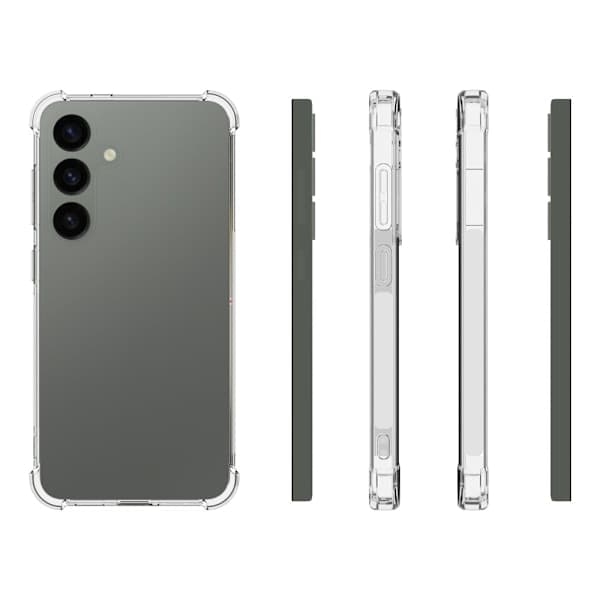 Samsung Galaxy S24 Deksel Støtsikker TPU Transparent