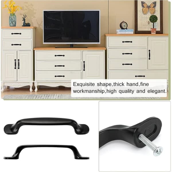 RH-0540BK-2-A Kistegreb, Sort, 2 Styk