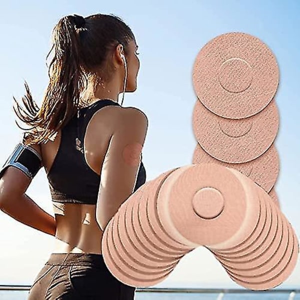Sensorisuojat Freestyle Librelle, Vedenpitävät Sensoritarrat CGM-sensorin Suojaukseen, Ei Liimaa Brown 10pcs