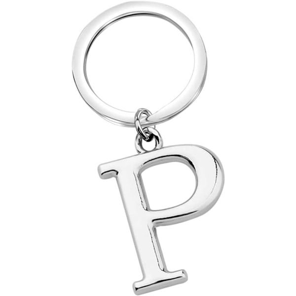 Nøglering Bogstav - Initial Alfabetet Nøglering Charm Bogstav P
