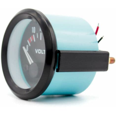 Voltmeter Volt Måler BX100007 52mm/2in Voltmeter Måler (8-16V) bil voltmeter måler + universel 12v voltmeter