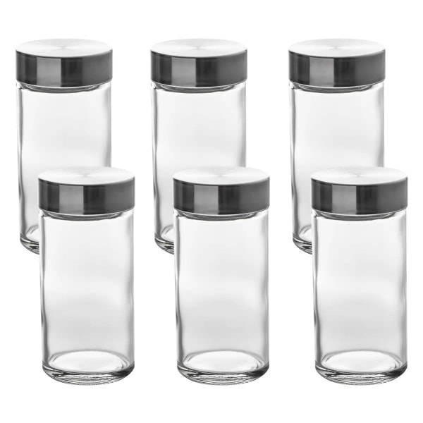 TG Glas krydderiglas - 6 stk Transparent
