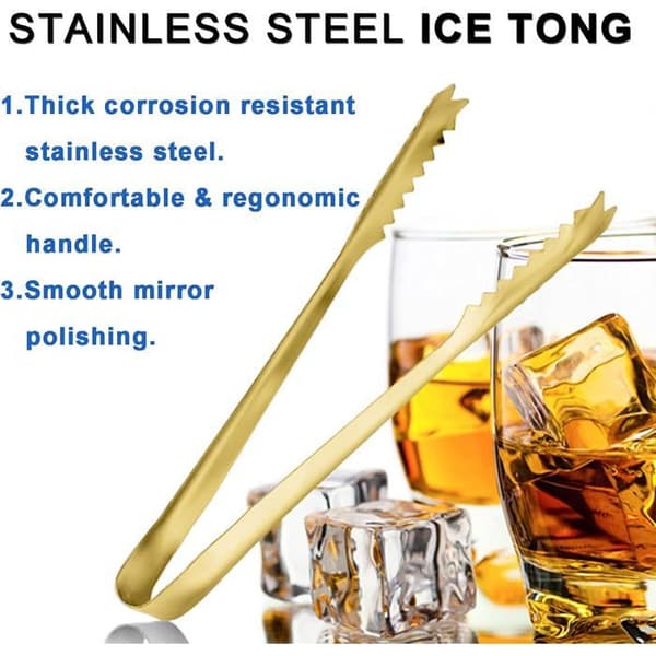 Istang - 1 enhed - Rustfrit stål - Savtakket hoved - Bar og hjem - 18 cm