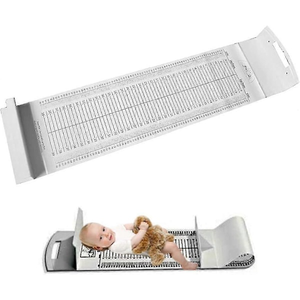 Babymålingsmatte Infantometer Høyde Linjal Nyfødt Småbarn Vekstdiagram Linjal.