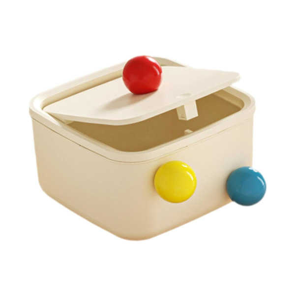 Kreativ Mini Papperskorg Sopbehållare Skrivbordsförvaring Lätt 15 cmx15 cmx8.5 cm 8.5cm