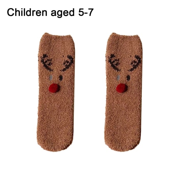 Julklappsstrumpor för flickor och pojkar, vinterstrumpor för barn