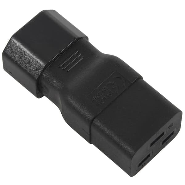 PDU UPS IEC Uros C14 - Naaras C19 -sovitin IEC C19 - C14 -liitin