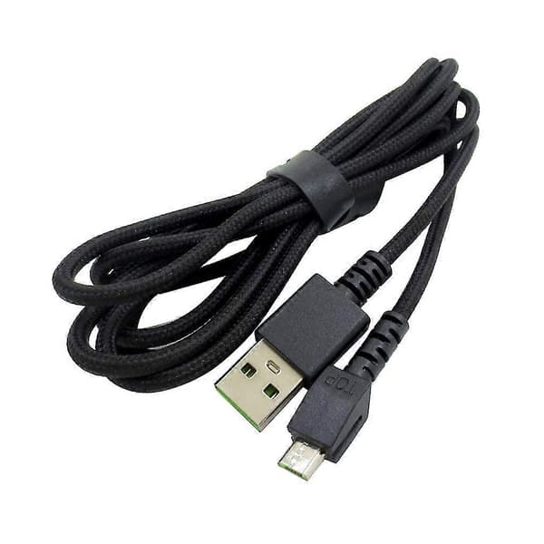 Micro USB-kabel Powerline-kabel för Naga Pro trådlös mus strömkabel