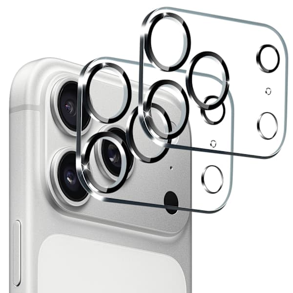 [2-pack] iPhone 17 Pro Härdat Glas Linsskydd - Kameraskydd, Anti-Repskydd