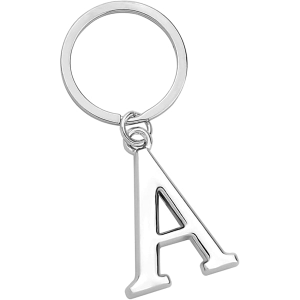 Nyckelring Brev - Initial Bokstav Nyckelring Charm Brev A