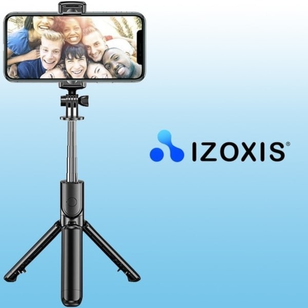 Selfiepinne - iPhone/Android - Bluetooth Svart