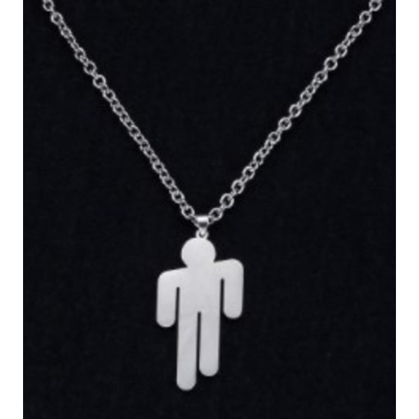 Billie Eilish Logohalsband i Rostfritt Stål