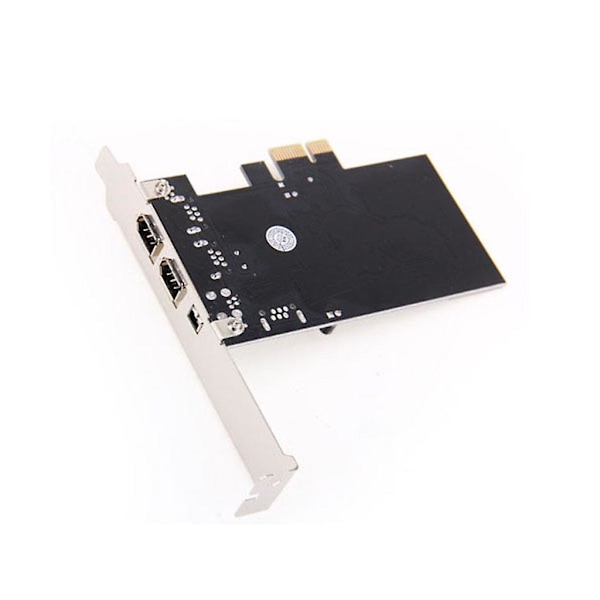 PCIE PCI-E Firewire IEEE 1394 2+1 3-porttinen ohjainkortti pöytätietokoneelle