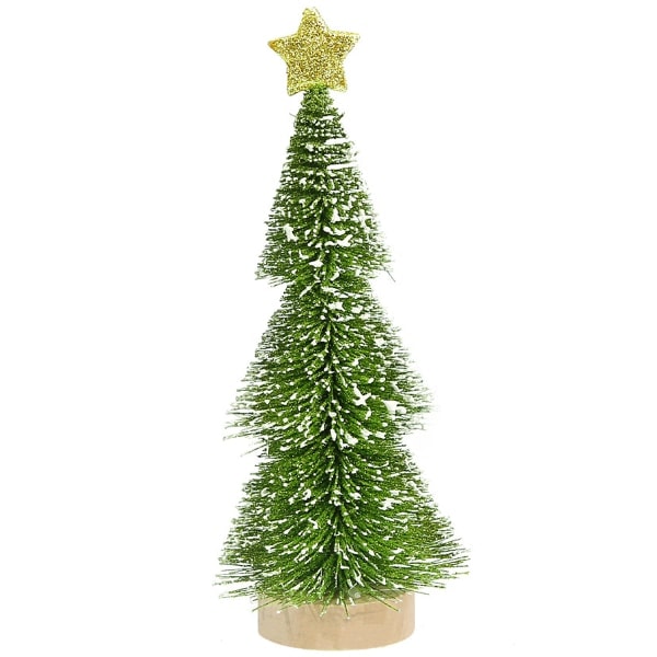 Miniatyrjulgranar Dekorationer Stjärna Grön Julgranar