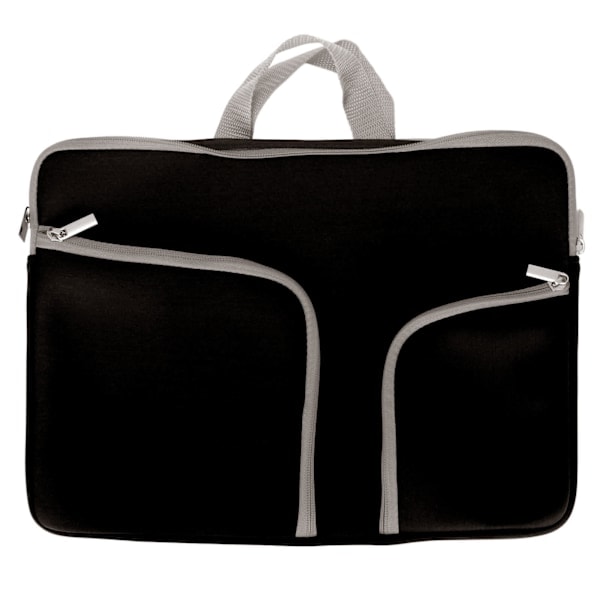 15,6 tommers bærbar PC-veske Komfortabel håndtak Bærbar PC-etui for 14 tommers 15 tommers 15,6 tommers for OS Laptop Pro for HP for Dell Svart