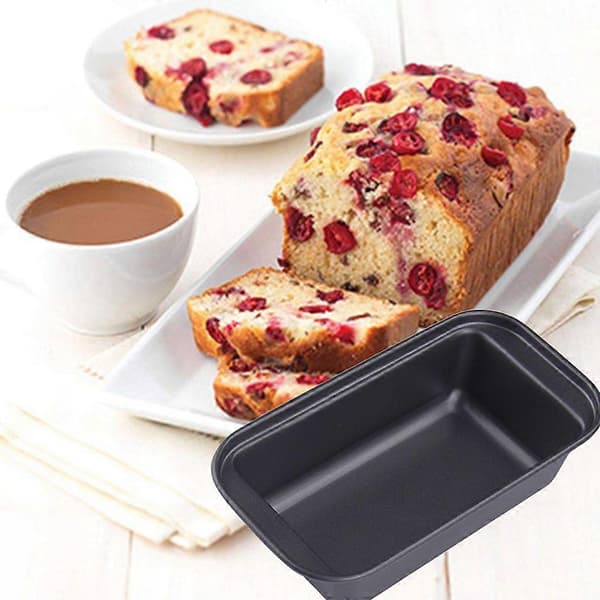 Non-stick brødform bageform kulstofstål rektangel plade bakke kageform