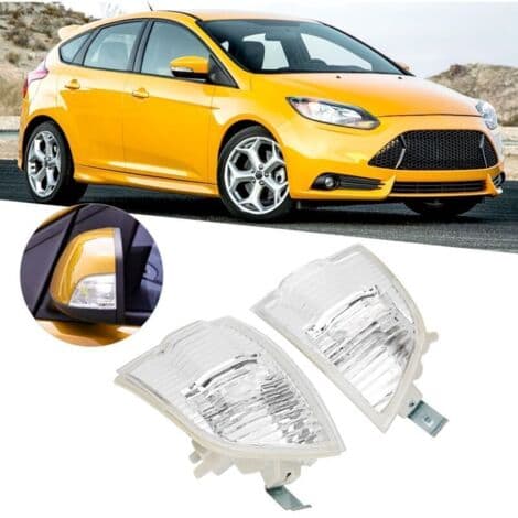 Vänster och höger sidospegelblinkers (glödlampor ingår ej) 6M5Y 13B381 AA för Ford Focus C Max
