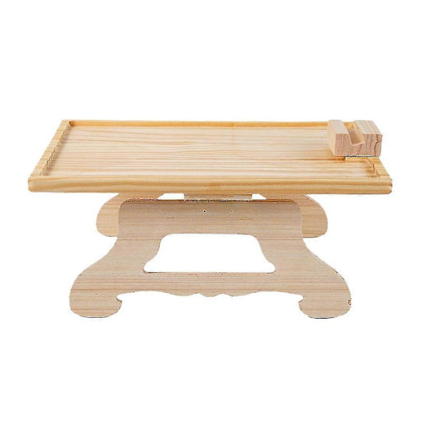 Armlenebrett i tre for sofa, armlenebrett for mat