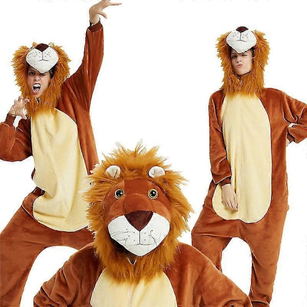 Løvenes Konge Pyjamas Dyr Enhjørning Pyjamas Pegasus Kostyme Pyjamas Halloween Cosplay M