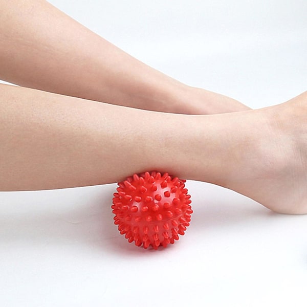 PVC Jordnötsformad Spikig Massageboll Fasciaboll för Utomhus- och Inomhus Träningsövningar