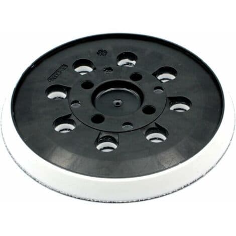 Slipesåle for Bosch (Ø 125 mm, middels hardhet) med tilbehørssystem for PEX 300/400 AE / 4000 AE / Advanced Orbit 18 eksentersliper
