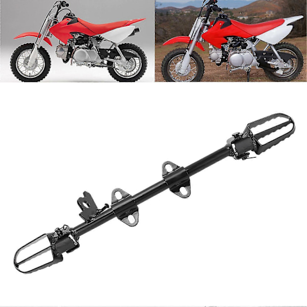 2024 Fotpinner Monteringsbrakett Stål Legering Svart Erstatning for CRF50 50cc 70cc 110cc 125cc Pit Bikes