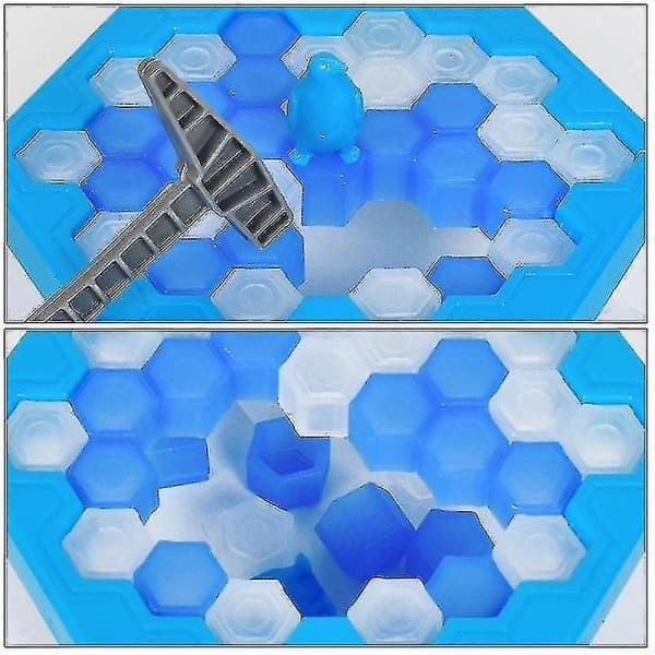 Interaktivt spel Bryt isblock, Hammer Pingvin Fälla Leksak green