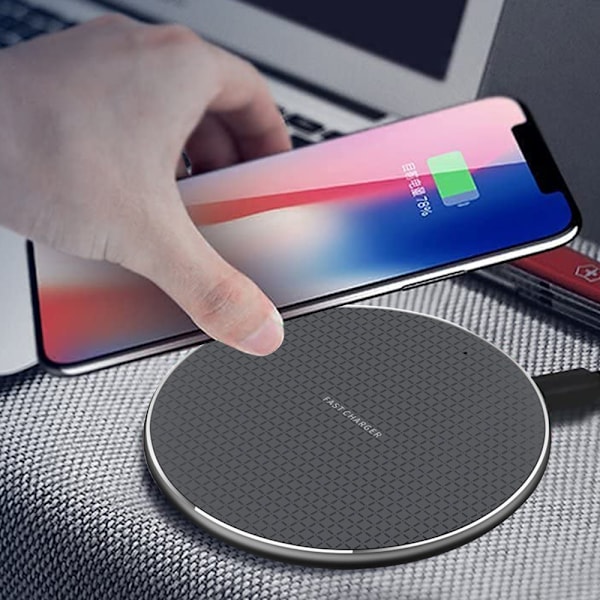 Trådløs oplader hurtig opladning til iPhone
