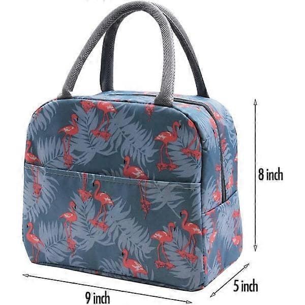 Isolert lunsjbag for kvinner og menn, gjenbrukbar lunsj T