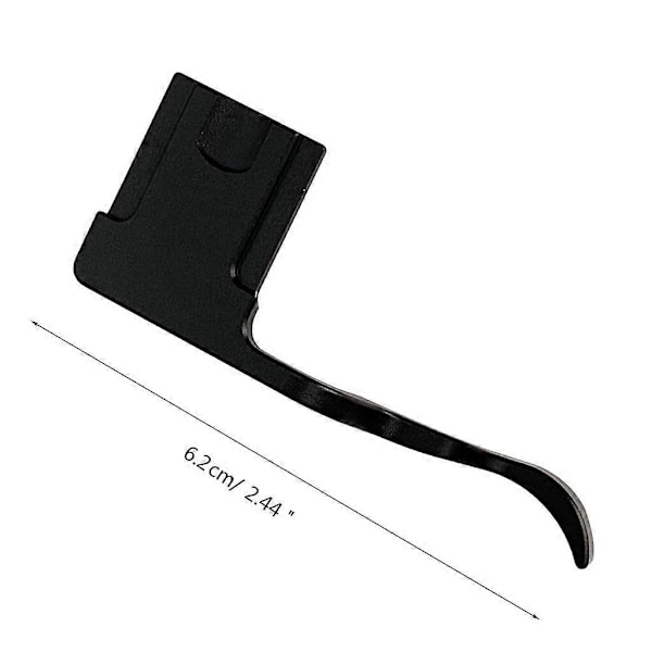 Aluminium Sko-Dæksel Tommelfingergreb til Fujifilm X-T10 X-T20 X-T30 XT1 XT2 XT3 Black Color