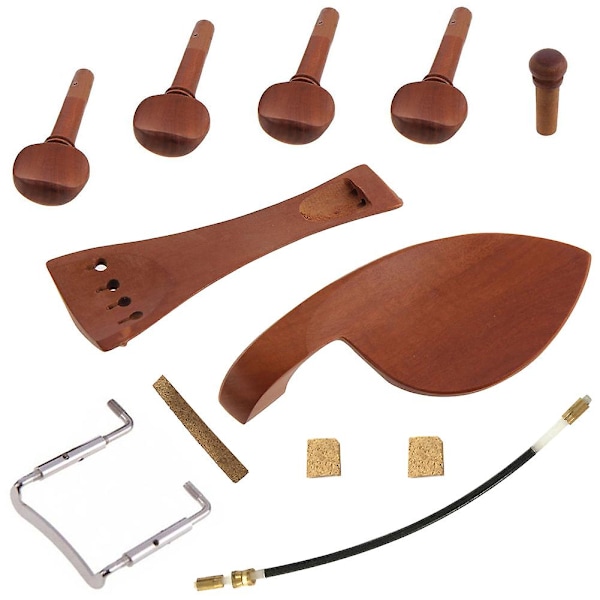 12 stk. 4/4 Violin Fiddle Stemmepinde Endpin Haleplade Beslag Luthier Værktøjssæt