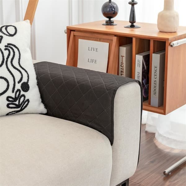 Sofa Armlæn Organizer Sort Sort