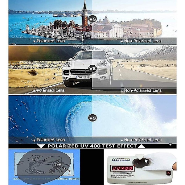 Flip Up Solbriller Mænd Kvinder Polariseret Steampunk Flip Solbriller Med Dobbelt Linser UBM Silver Frame-Blue Lens