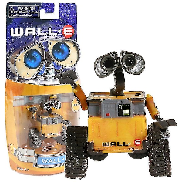 Wall-e Robot Actionfigur Samleobjekt Model Legetøj Dukke 6 cm 3 typer Clean version of Wall-E