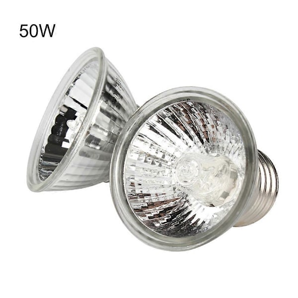 Reptil Lampe med UVB + UVA, Clip-on Keramisk Holder til Skildpadde Solbadning og Opvarmning, Firben Belysning White A4