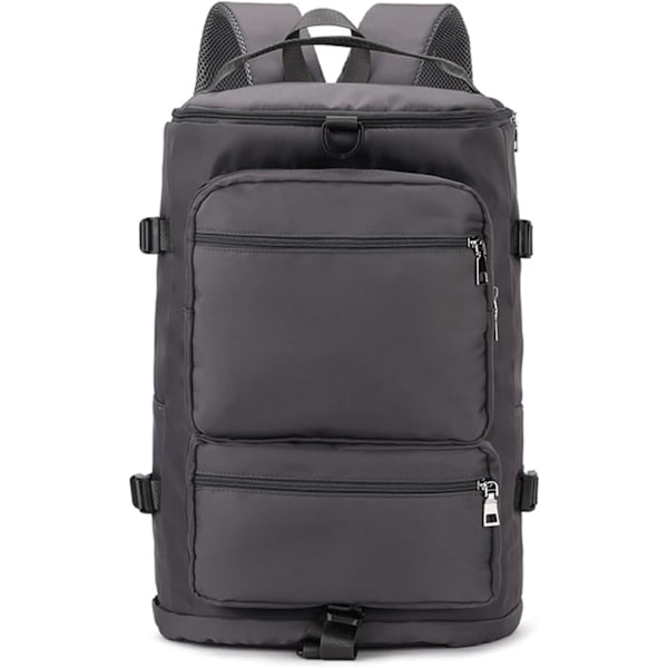 Sports Gym Taske Rygsæk med Vådt Lomme & Sko Rum til Kvinder & Mænd, Holdall Duffel Taske Bagage